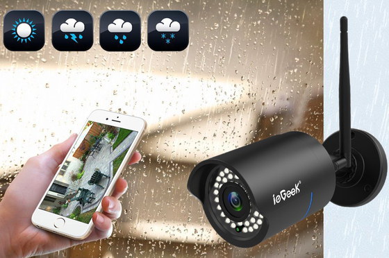 Outdoor Camera FHD In Rain