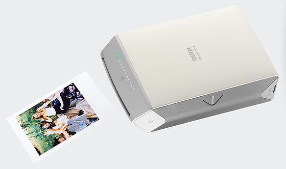 Smartphone Photo Printer In Silver Finish