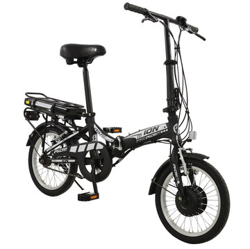 Light Power Assisted Bicycle With Mud Guards
