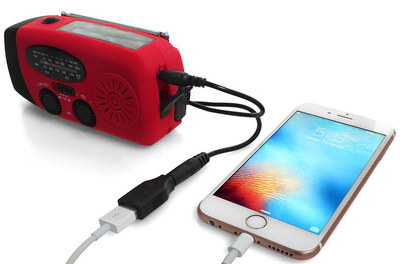 Transportable Dynamo Phone Charger Radio Dynamo Phone Charger Radio Boosting White Mobile