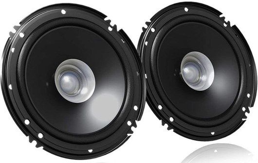 Car Speakers In Dark Grey