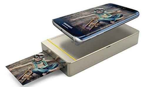 Smartphone Photo Printer In Gold Shade