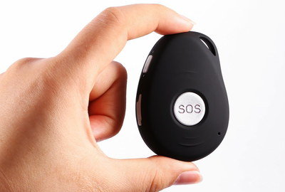 Small GeoFence GPS Vehicle Tracker In Black