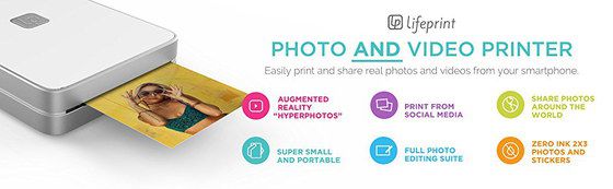 Buy Lifeprint Now Photo Video Printer With Square Picture