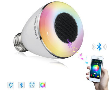 Bluetooth LED Wi-Fi Bulb With Blue And Yellow Light