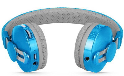 Wireless Headphones For Toddlers In Grey And Light Blue