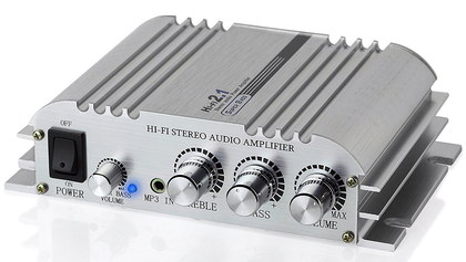 Hi-Fi 2.1 Channel Small Sound Amplifier Small Sound Amplifier With Metal Casing