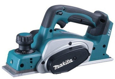 Cordless Battery Planer In Dark Blue