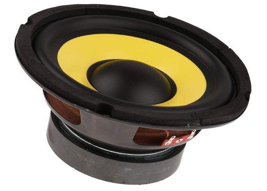 6.5 Car Speaker With Orange Inner