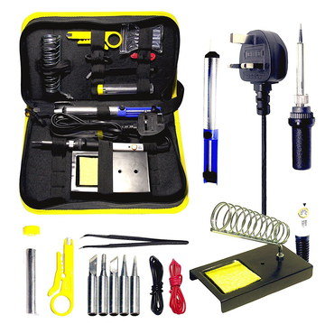 200 - 450 Degrees (C) Portable Soldering Kit Portable Soldering Kit With Yellow Cutting Tool