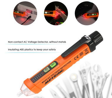 12 To 1000V Non Contact AC Detector Pen Non Contact AC Detector With LED Torch Light