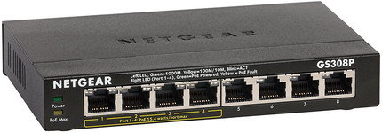 8 Port Gigabit Switch POE With Hard ABS Casing