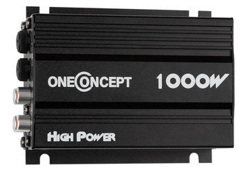 1000 Watts Small Car Amplifier Small Car Amplifier In All Black