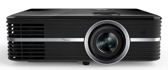 4K DLP Projector In Black And Silver Stripe