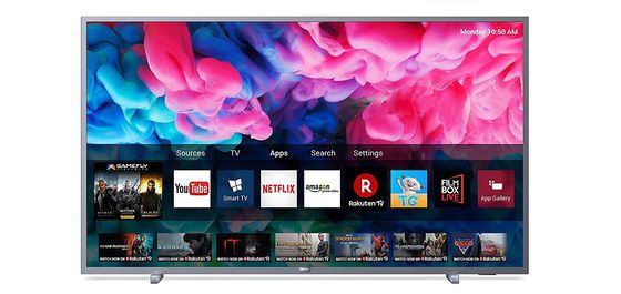 4K Smart TV With Polished Edge