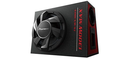 Buy Pioneer Now Powered Subwoofer In Red And Black
