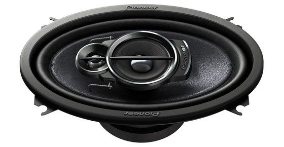 Coaxial Car Speaker With Black Logo