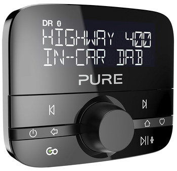 Pre-Sets Included DAB Bluetooth Car Radio AUX DAB Bluetooth Car Radio With Round Dial In Black