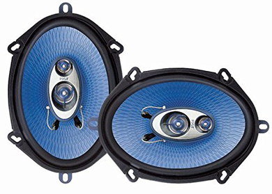 150 Watts Coax Car Door Speakers Coax Car Door Speakers With Purple Finish