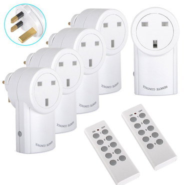 Self Discovery Remote Control Mains Sockets Remote Control Mains Sockets With 3 Pin Plug