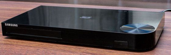 Blu Ray Player On Wood Desk