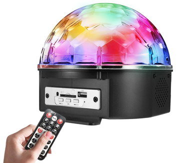 Spinning Disco Light With Hand Remote