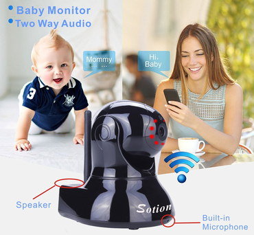 WiFi Baby Monitor Night Vision With Toddler