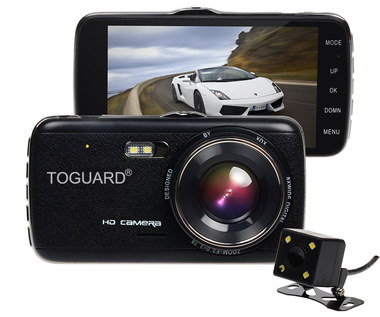 Loop Record Dash Cam With Parking Mode Cam With Parking Mode In All Black