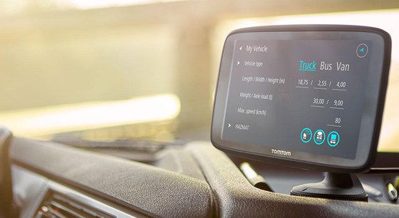 Buy TomTom Now Truck Sat Nav With Black Border