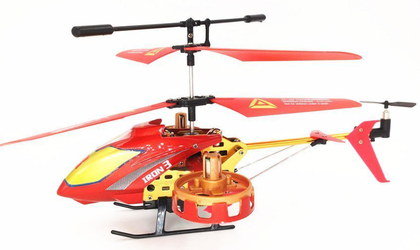 Integral Gyro Remote Control Helicopter Remote Control Helicopter In Red And Yellow