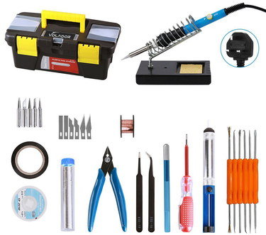Fast Heat-Up Soldering Iron For Electronics Soldering Iron For Electronics With Blue Grip