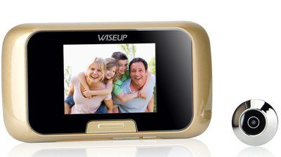 2.8 Inch LCD Door Viewing Monitor Door Viewing Monitor In God And Black Finish