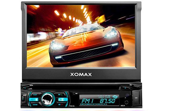 Buy XOMAX Now Car Stereo With Red Sports Car