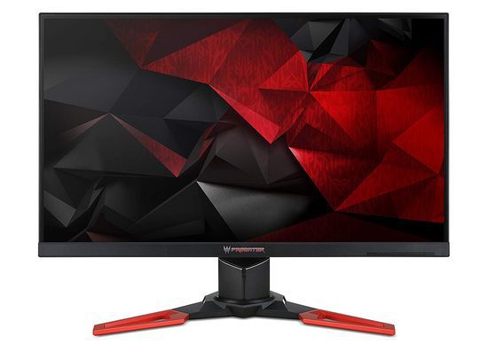 144Hz Gaming Monitor With Red Leg Stand