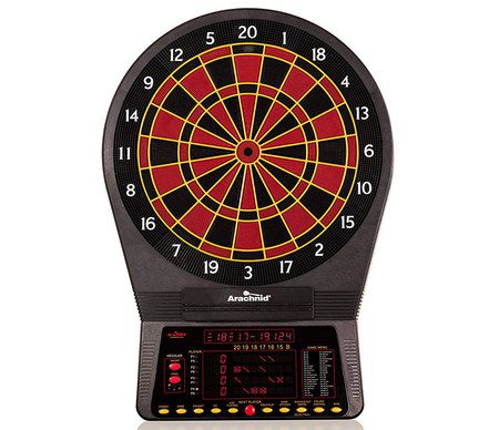 Black And Red Electronic Dartboard