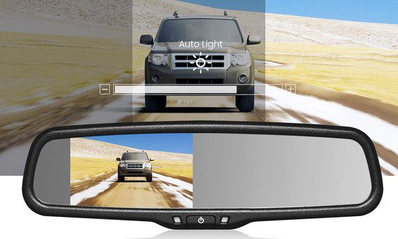 AutoVox Wireless Rear View Mirror Cam Wireless Mirror Camera In Big Jeep