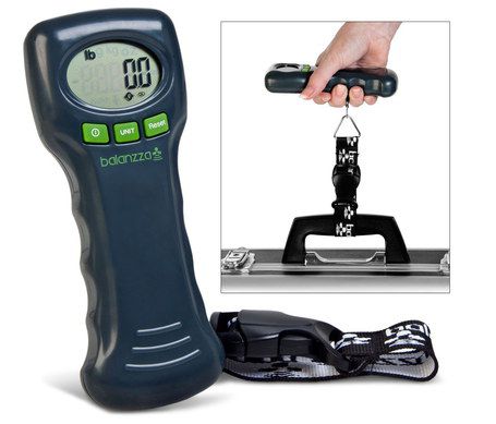 Digital Hand Held Scale In Dark Blue