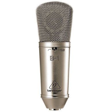 Diaphragm Condenser Mic In Gold Style