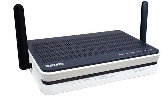 Dual Band Fibre Broadband Router In White And Black