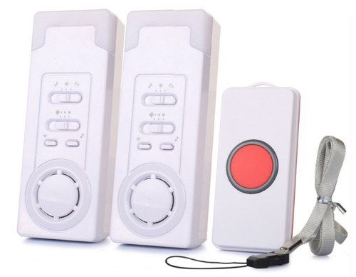 Wireless Distress Alarm Device In All White
