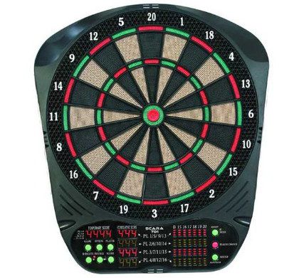 Get The Carromco Dartboard Now Electronic Dartboard With Red LED Scorer