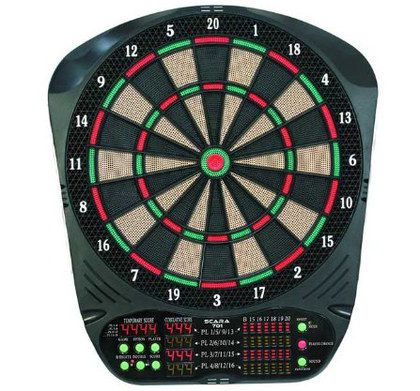 Electronic Dartboard With Red LED Scorer