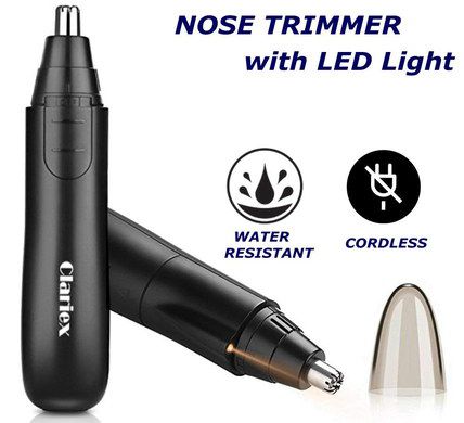 Electric Nasal Trimmer With LED Bulb