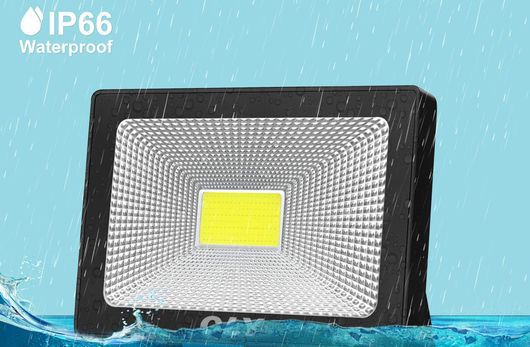 Security Flood Light With Big Reflector