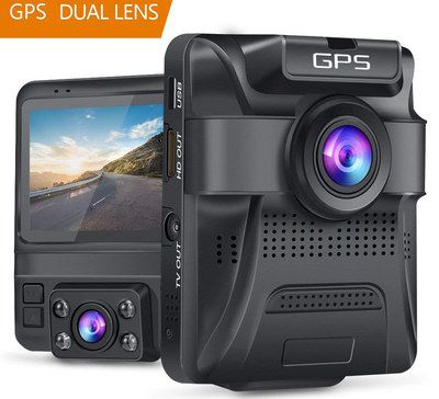 Black Car Dash Cam GPS