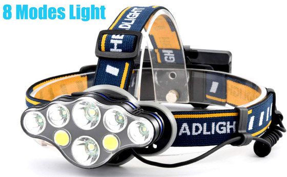 HFAN Running Head Torch Running Head Torch With Blue Yellow Band