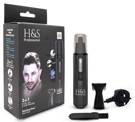 Nose Trimmer With Black Charger
