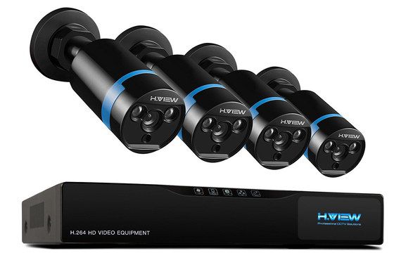 Get The H.View System Now Home CCTV Security System In Black