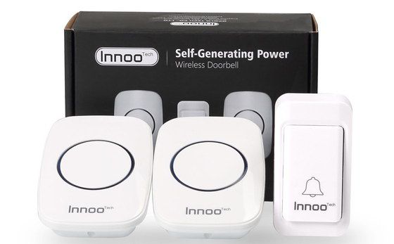 Innoo Tech Wireless Front Door Bell Wireless Front Door Bell With Box And 2 Receivers