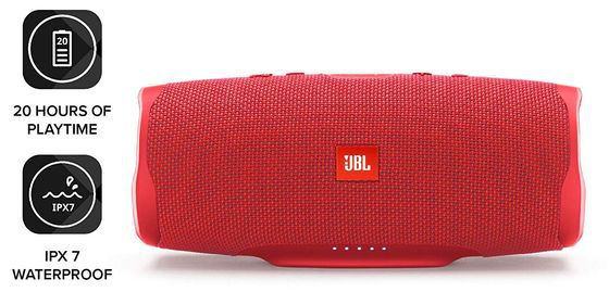 Mobile Bluetooth Speaker In All Red